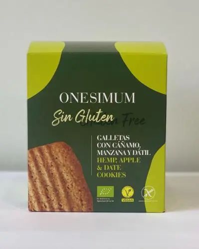 無麩質火麻、蘋果和紅棗餅干